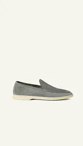 Loro Piana Лоферы Summer Walk Gray - фото 2