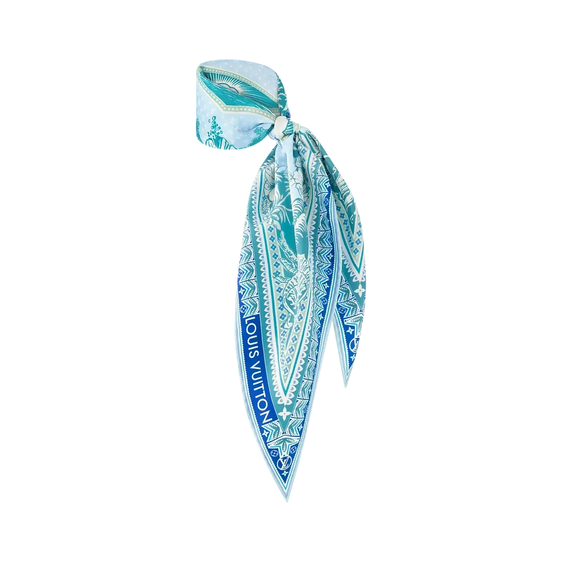 Louis Vuitton Шарф-лозанж Ocean Blue - фото 3