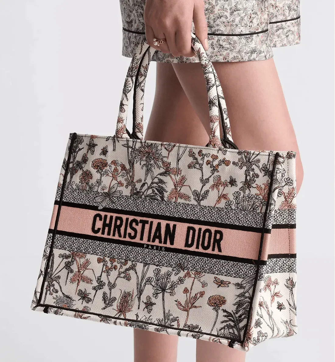 Dior Сумка-тоут Medium Black - фото 2