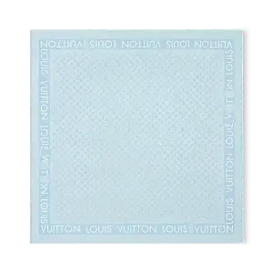 Louis Vuitton Шаль Lock And Go Denim Beige Sable - фото 3