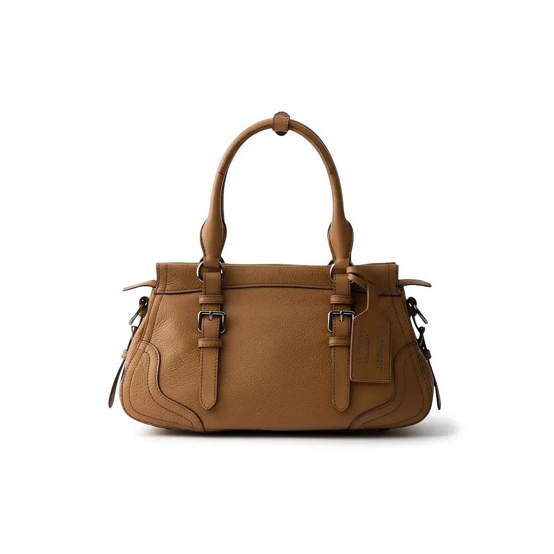 Prada Большая сумка-тоут Caramel - фото 3