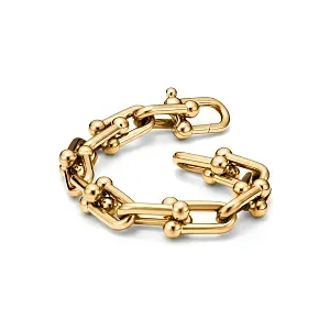 Tiffany & Co. Браслет 18-carat yellow gold wide-link bracelet - фото 3