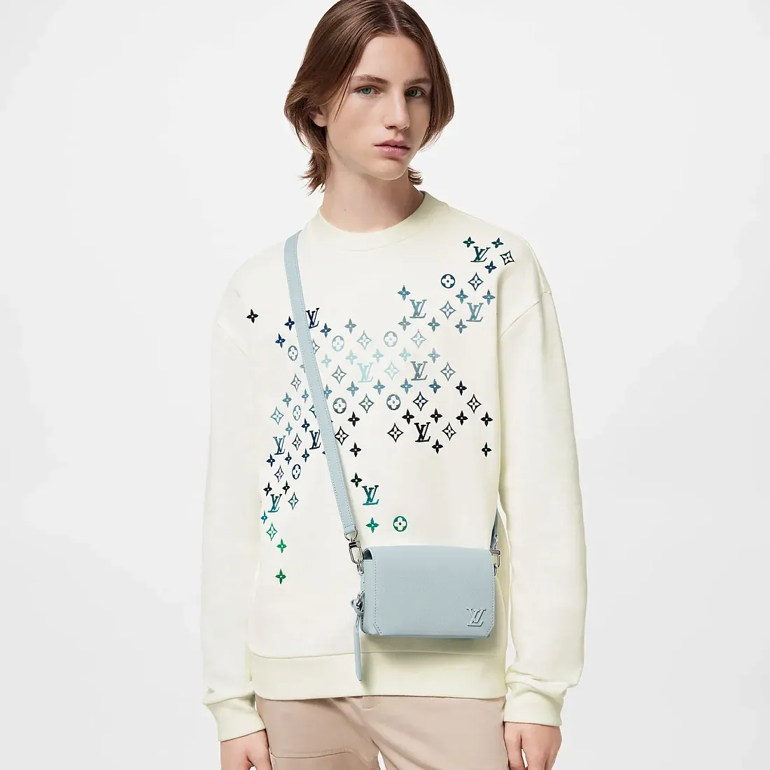 Louis Vuitton Бумажник Fastline Wearable Gray-Blue - фото 2