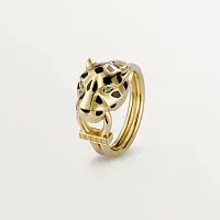 Cartier Кольцо с бриллиантами Panthere de Yellow Gold - фото 1