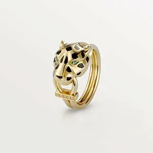 Cartier Кольцо с бриллиантами Panthere de Yellow Gold - фото 1