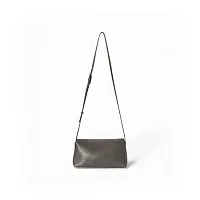 The Row Сумка Rene Crossbody Black из кожи Taupe - фото 1