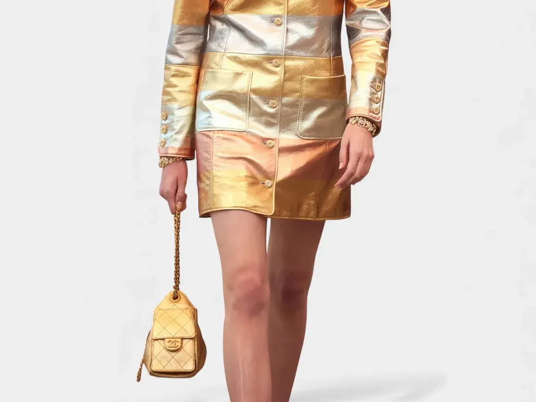 Chanel Мини-сумка Gold - фото 2