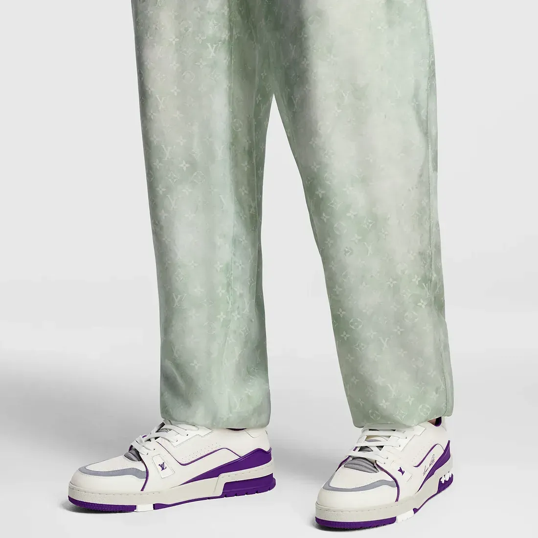 Louis Vuitton Кроссовки LV Trainer Purple - фото 4