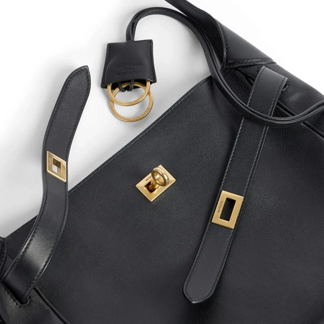 Balenciaga Сумка Bel Air Hobo маленького формата Black - фото 6
