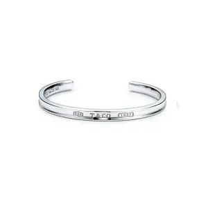 Tiffany & Co. Браслет 1837 Narrow Cuff in Silver - фото 1