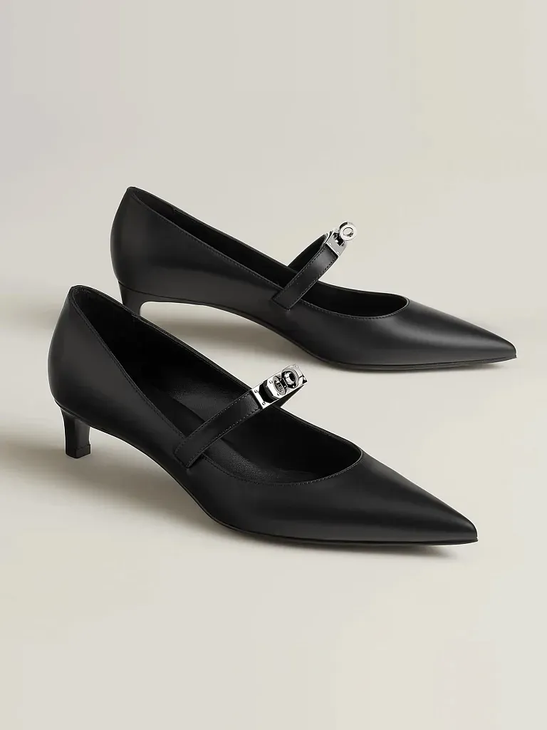 Туфли Kiara 40 Hermes Black - фото 1