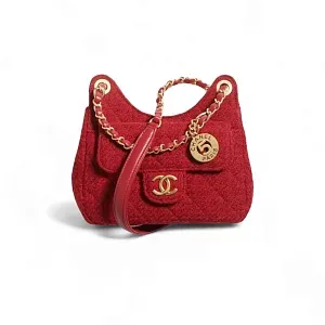 Chanel Сумка Hobo маленького размера - фото 1