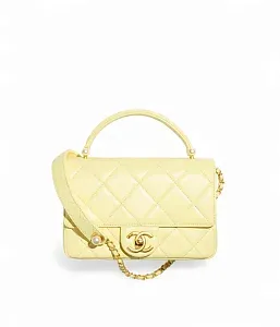 Chanel Мини-сумка с клапаном и верхней ручкой - фото 1