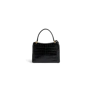 Balenciaga Сумка Rodeo Crocodile Embossed мини формата - фото 3