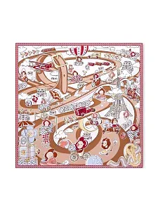 Louis Vuitton Платок-каре Speedy Vivienne 90 Tan - фото 1