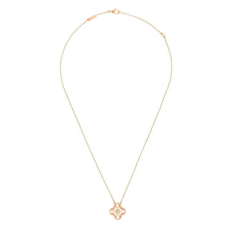 VAN CLEEF AND ARPELS Подвеска Vintage Alhambra Van Cleef & Arpels Rose Gold - фото 1