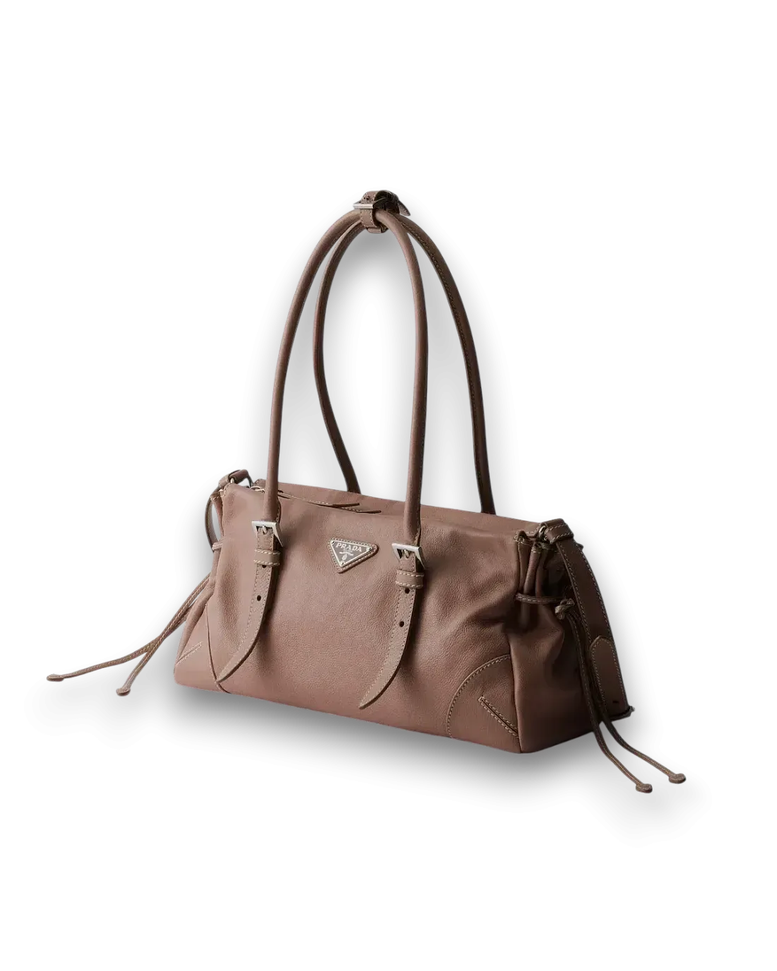 Prada Сумка Bonnie medium antiqued leather tote - фото 3