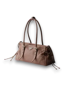 Prada Сумка Bonnie medium antiqued leather tote - фото 3