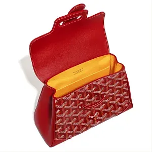 Goyard Мини-сумка Saigon Souple Red - фото 3