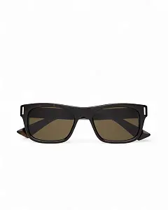 Saint Laurent Солнцезащитные очки SL 83 Dark Havana and Brown - фото 2