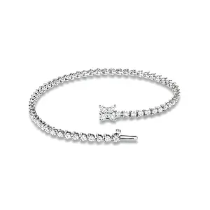 Tiffany & Co. Браслет Tennis Bracelet in Platinum with Diamonds - фото 3