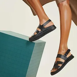 Hermès Босоножки Genius Black - фото 2