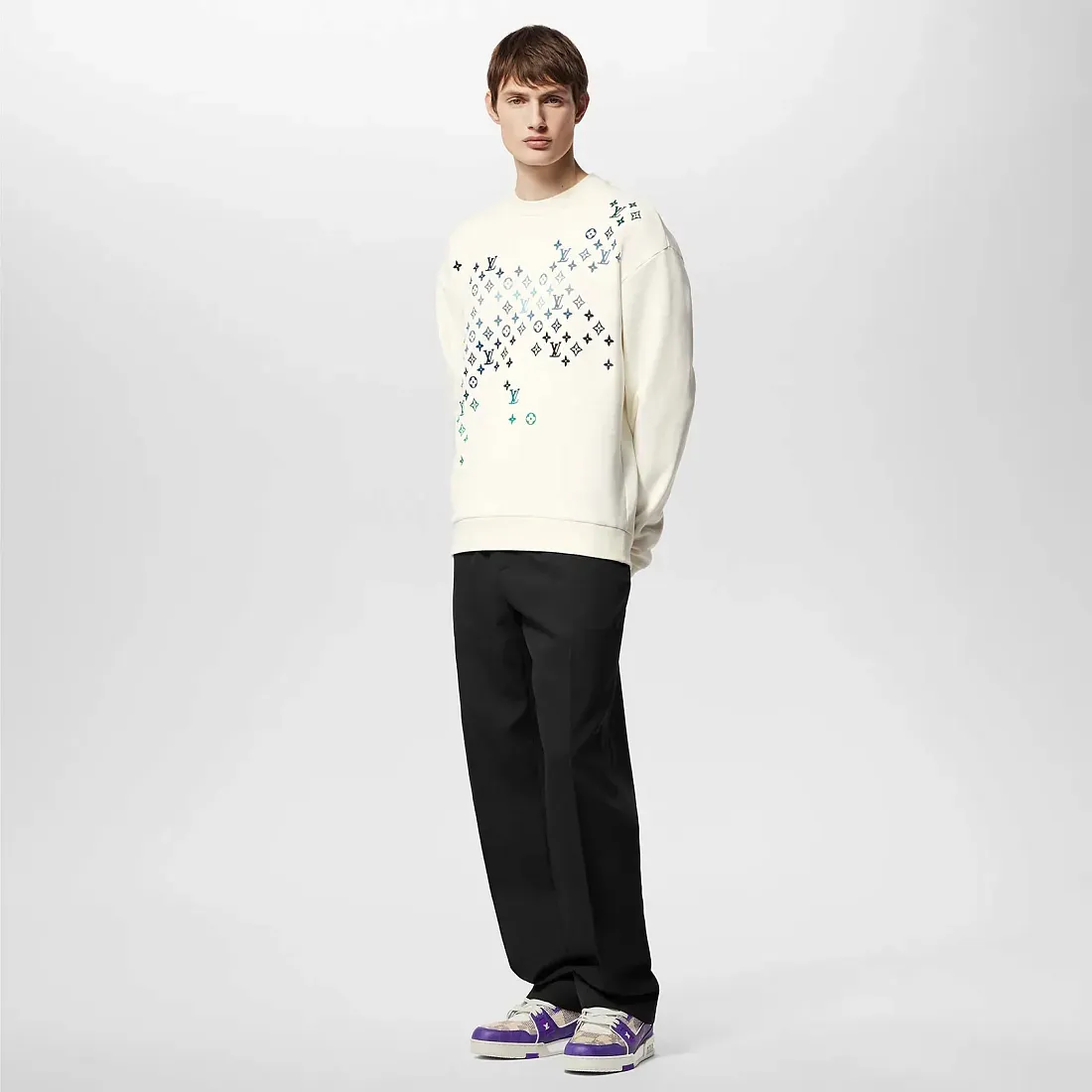 Louis Vuitton Кроссовки LV Trainer Purple - фото 2