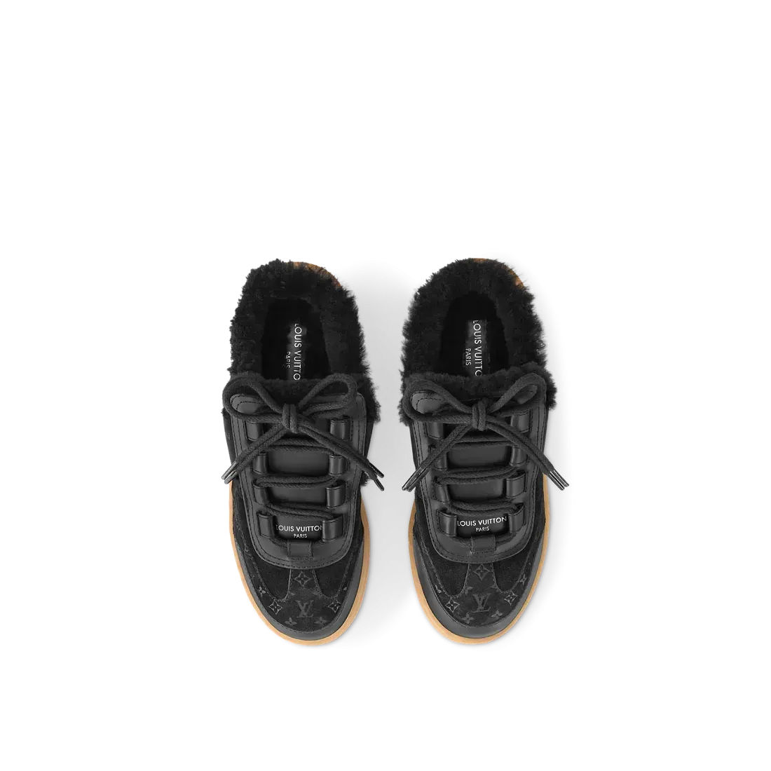 Louis Vuitton Сникеры-мюли Lous Black - фото 3