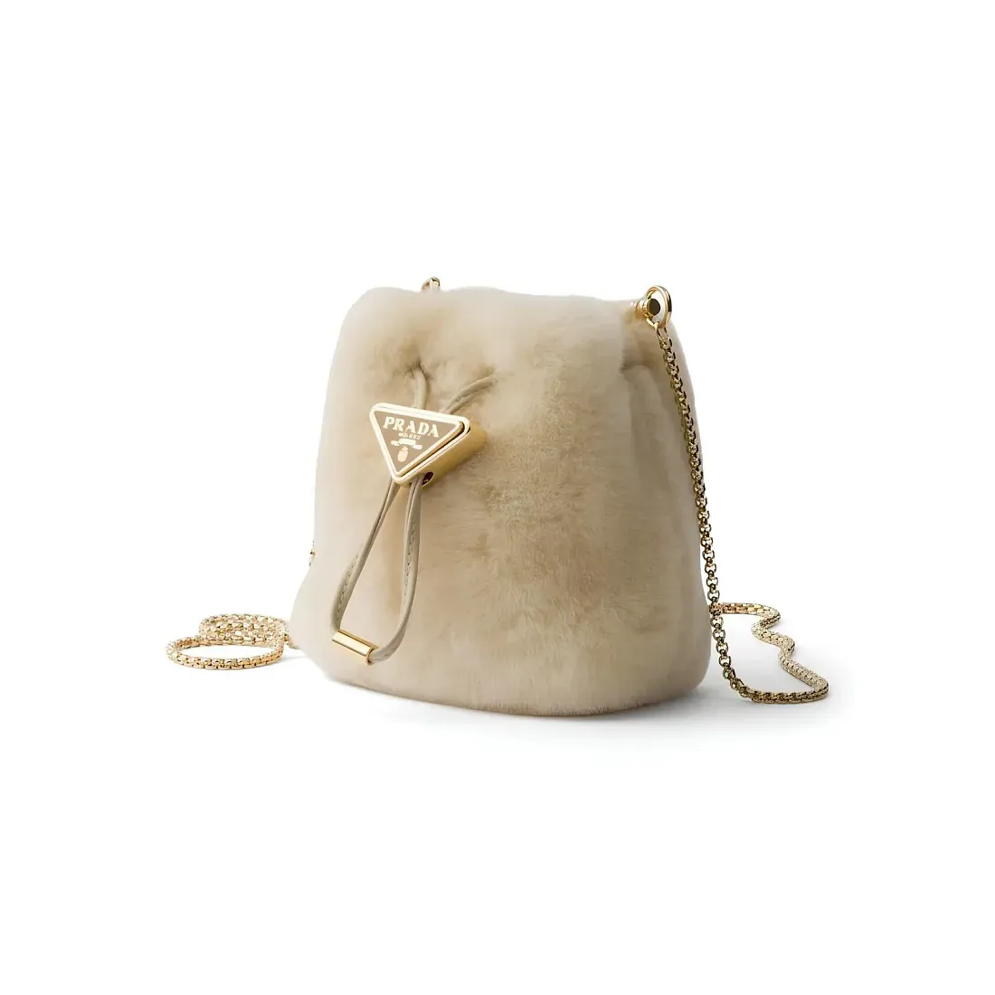 Prada Мини-сумка из овчины - фото 3