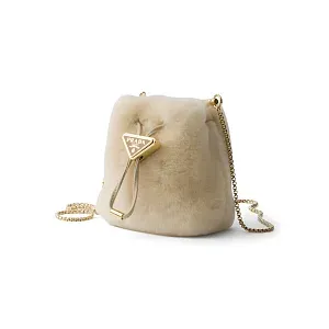 Prada Мини-сумка из овчины - фото 3