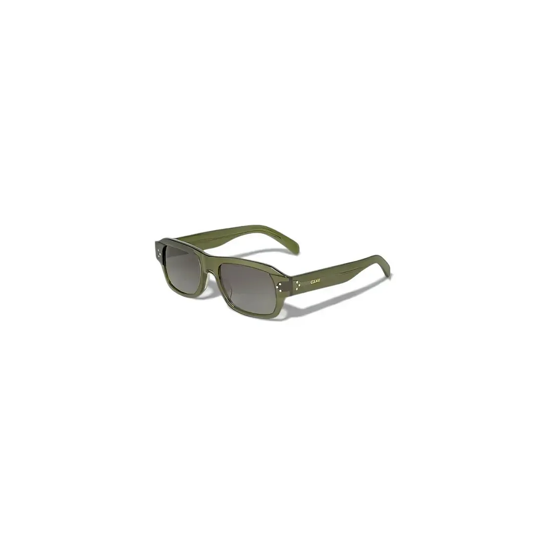 Celine Солнцезащитные очки Black Frame 61 Men Khaki - фото 2
