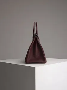 Hermès Сумка Birkin 35 Rouge H Togo Gold Hardware - фото 5
