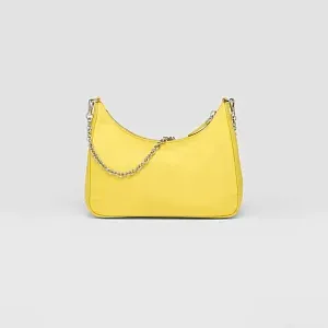 Prada Сумка Re-Edition 2005 из Re-Nylon Citron Yellow - фото 4