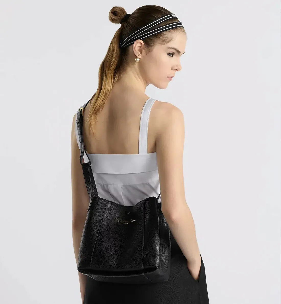 Dior Сумка-ведро Signature среднего формата - фото 2