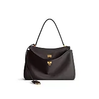 Balenciaga Cумка Rodeo среднего формата Espresso - фото 1