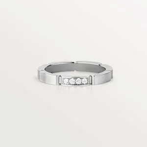 Cartier Обручальное кольцо c 4 бриллиантами Maillon Panthere White Gold - фото 1
