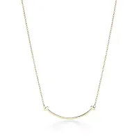 Tiffany & Co. Подвеска T Smile Small Pendant Yellow Gold - фото 1