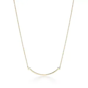 Tiffany & Co. Подвеска T Smile Small Pendant Yellow Gold - фото 1