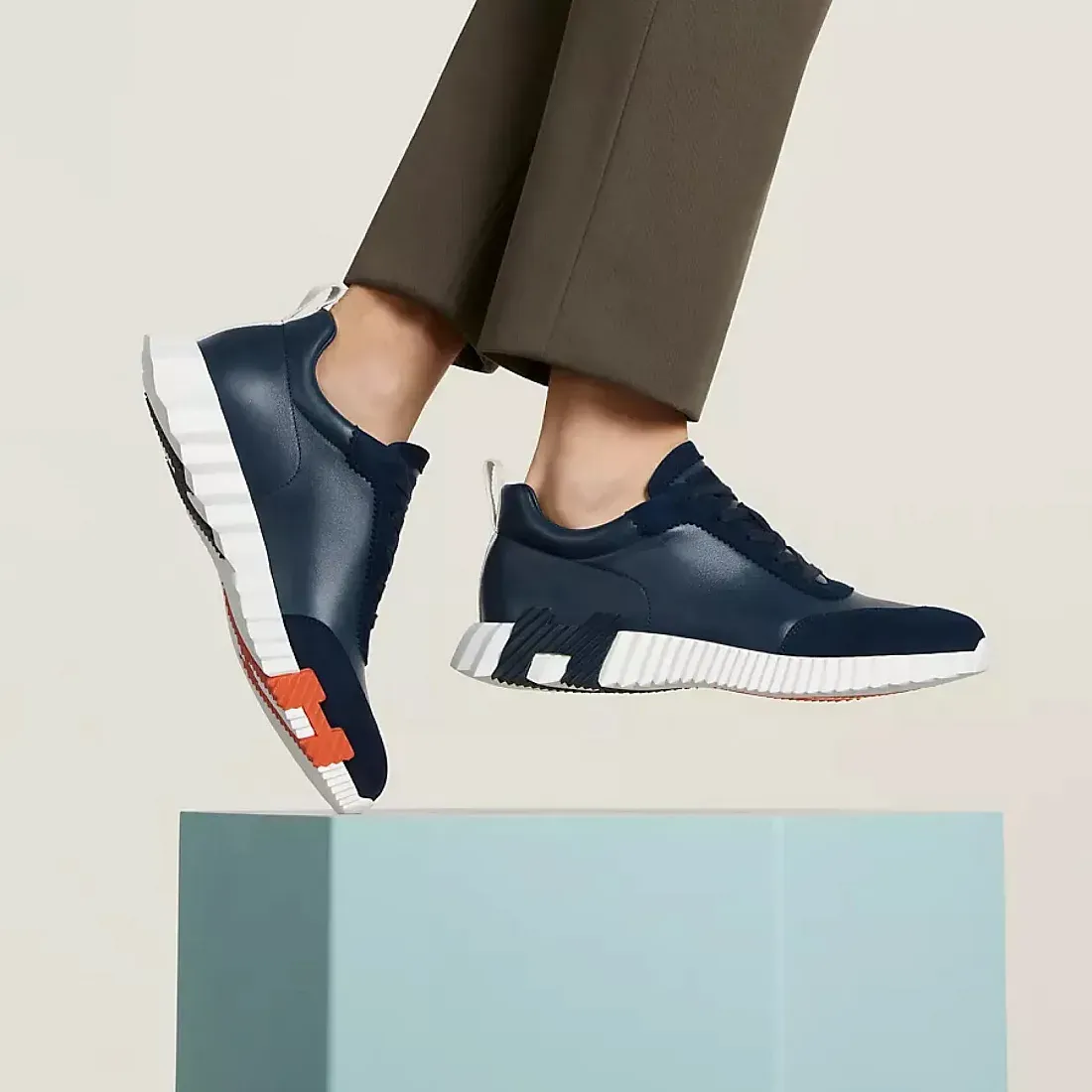 Hermès Кроссовки Bouncing Black - фото 20