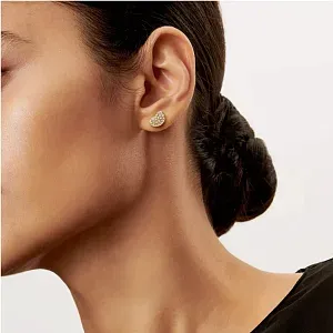 Tiffany & Co. Серьги Elsa Peretti Bean design earrings Gold - фото 2