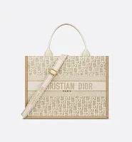 Dior Сумка Book Tote среднего формата Natural - фото 1
