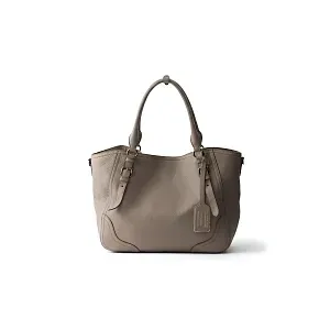 Prada Большая сумка-тоут Clay Grey - фото 3