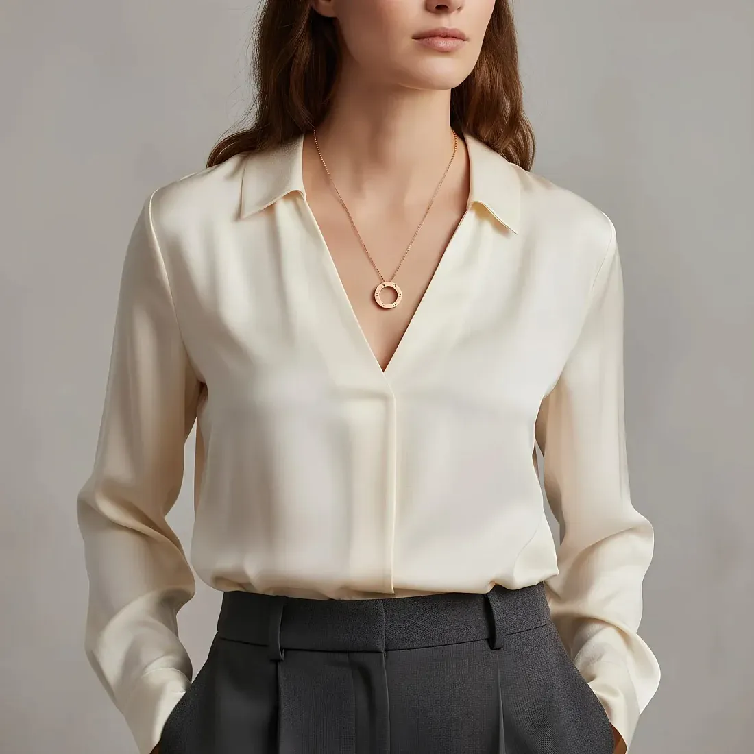Cartier Кулон Love, 3 diamonds Rose Gold - фото 2