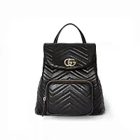 Gucci Рюкзак маленький GG Marmont Black - фото 1