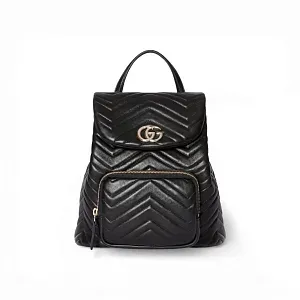 Gucci Рюкзак маленький GG Marmont Black - фото 1
