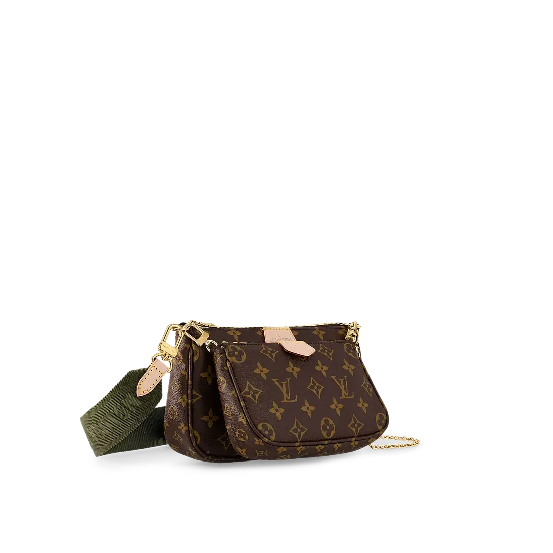 Louis Vuitton Клатч Multi Pochette Accessoires Khaki - фото 3