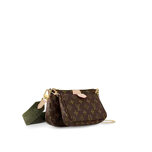 Louis Vuitton Клатч Multi Pochette Accessoires Khaki - фото 3
