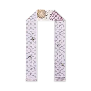 Louis Vuitton Шелковая лента Up And Away Lilas - фото 3