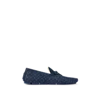 Louis Vuitton Мокасины LV Driver Shearling Dark Blue - фото 1