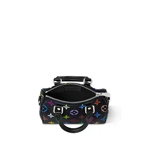 Louis Vuitton Сумка Nano Speedy TM x Multicolore Black - фото 3